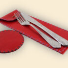 Cutlery Cases Red